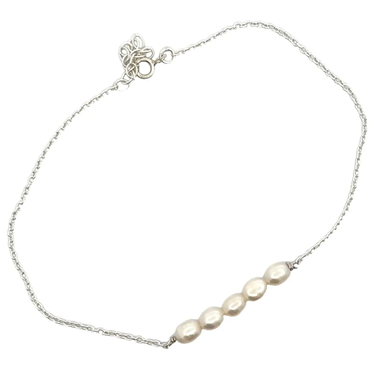 Sunshine Pearl Anklet