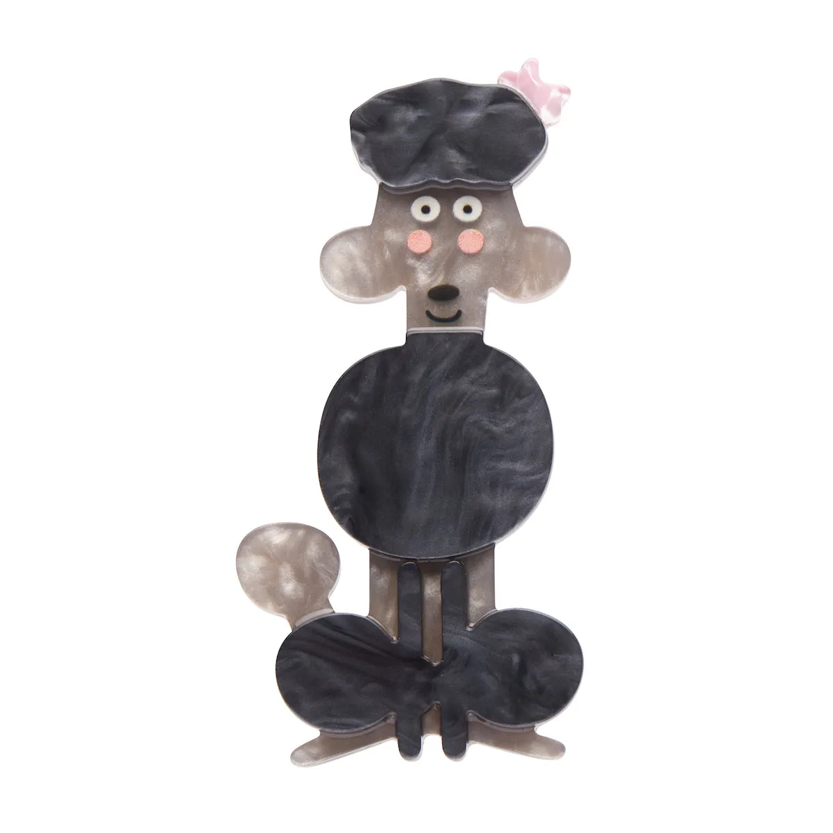 Terry Runyan Collection Poodle Along Brooch