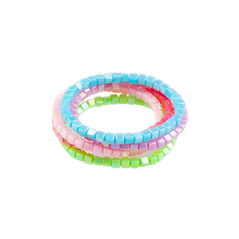 tints and tones rainbow bracelet set