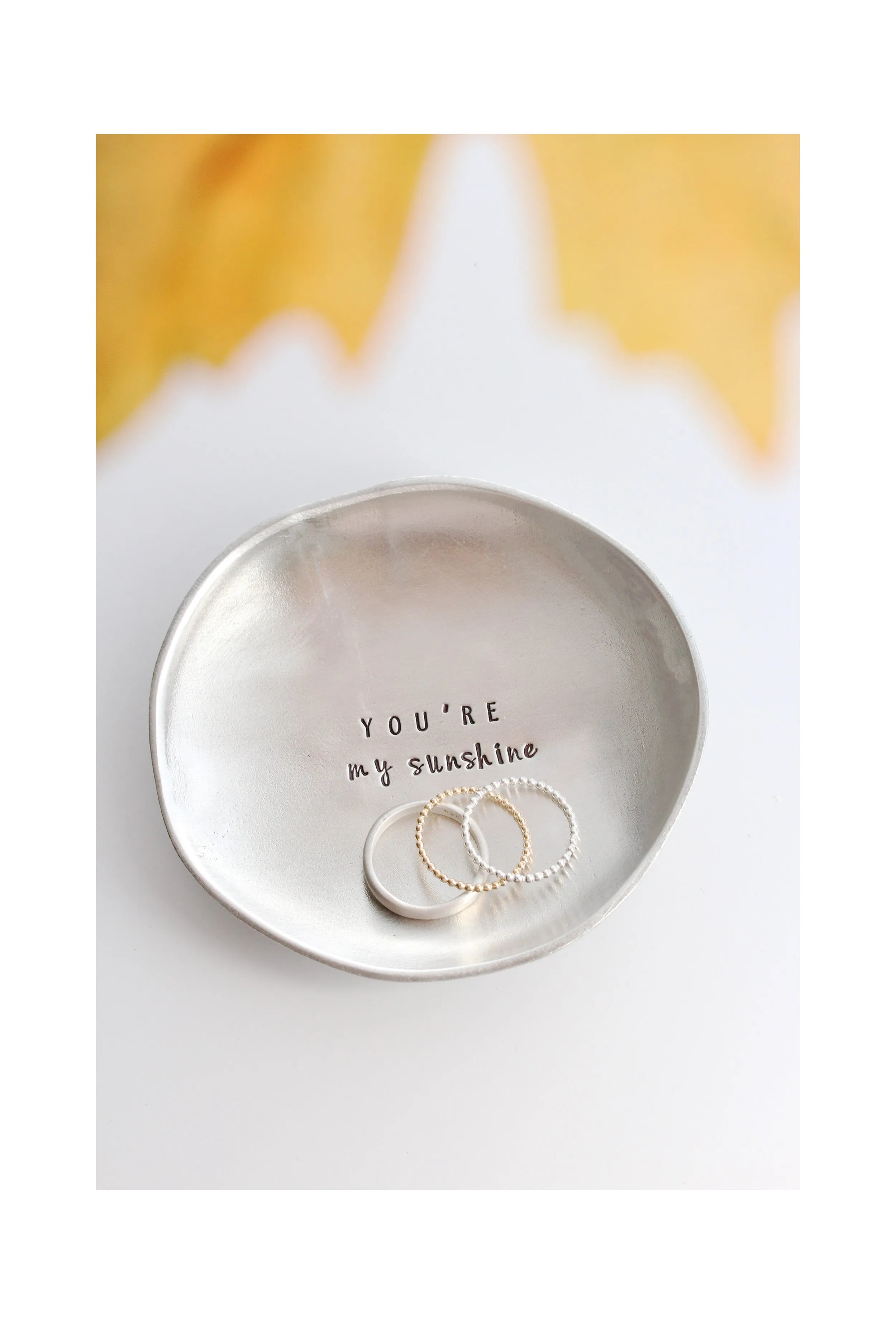 trinket dish {pewter}