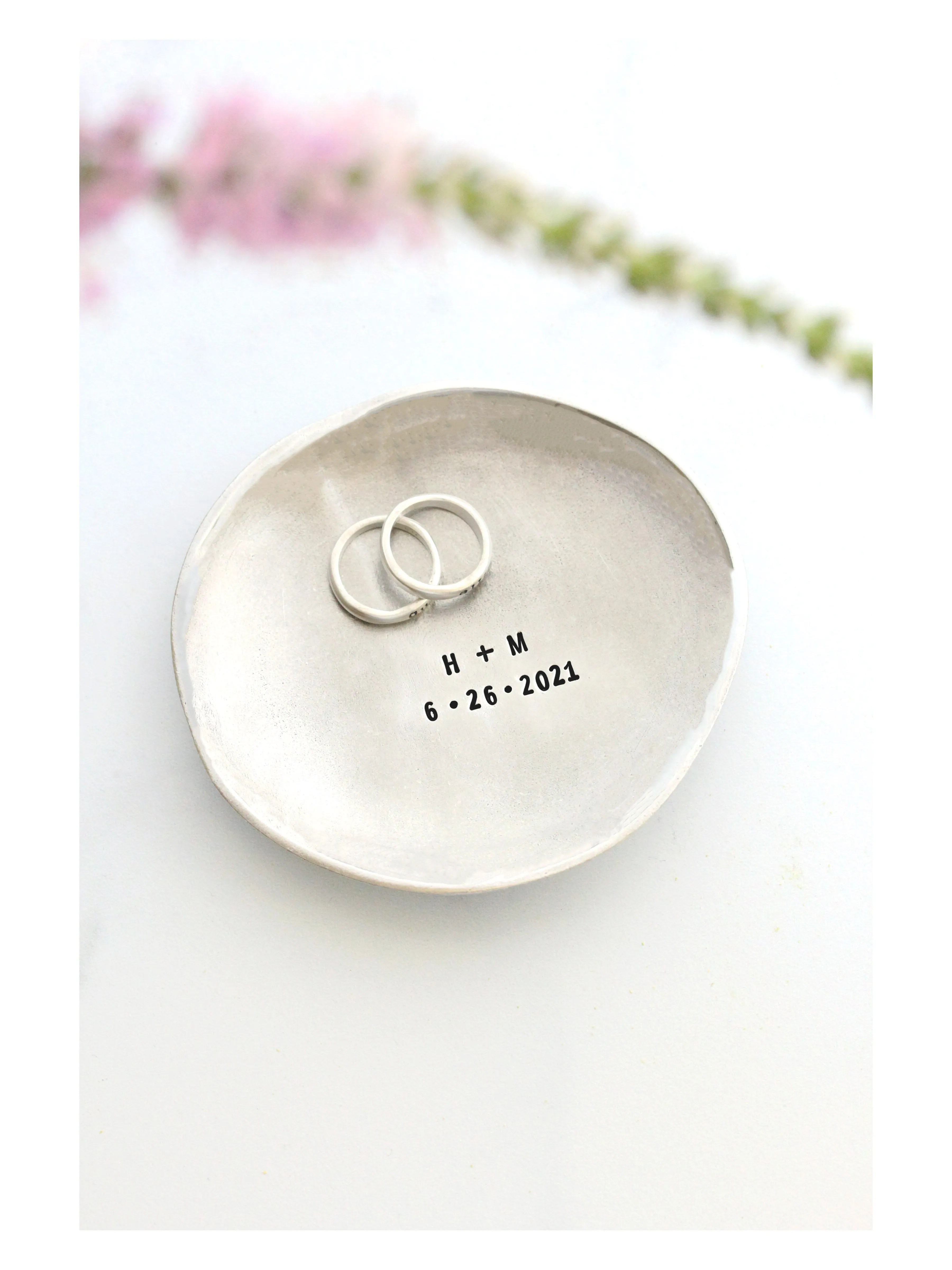 trinket dish {pewter}