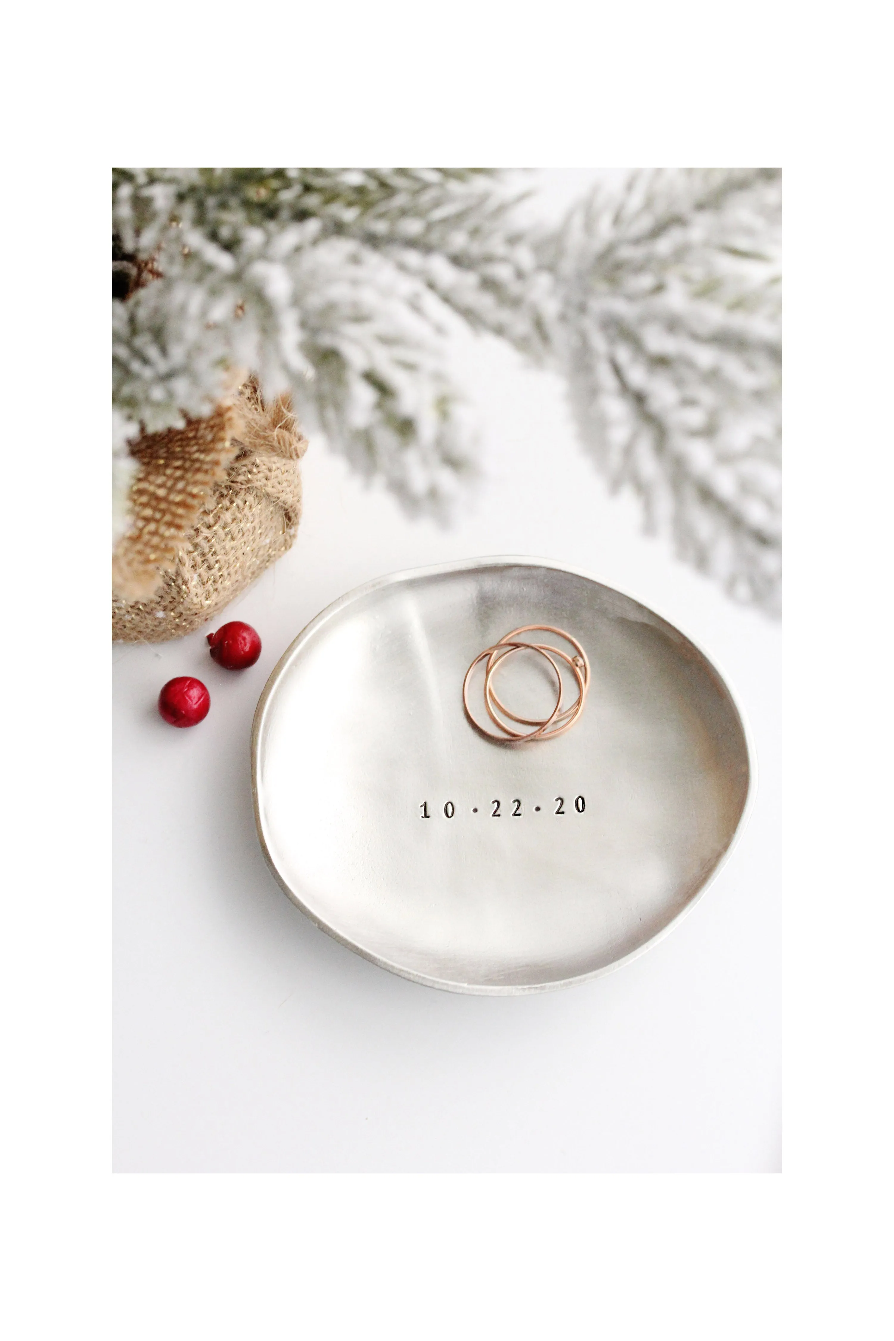 trinket dish {pewter}