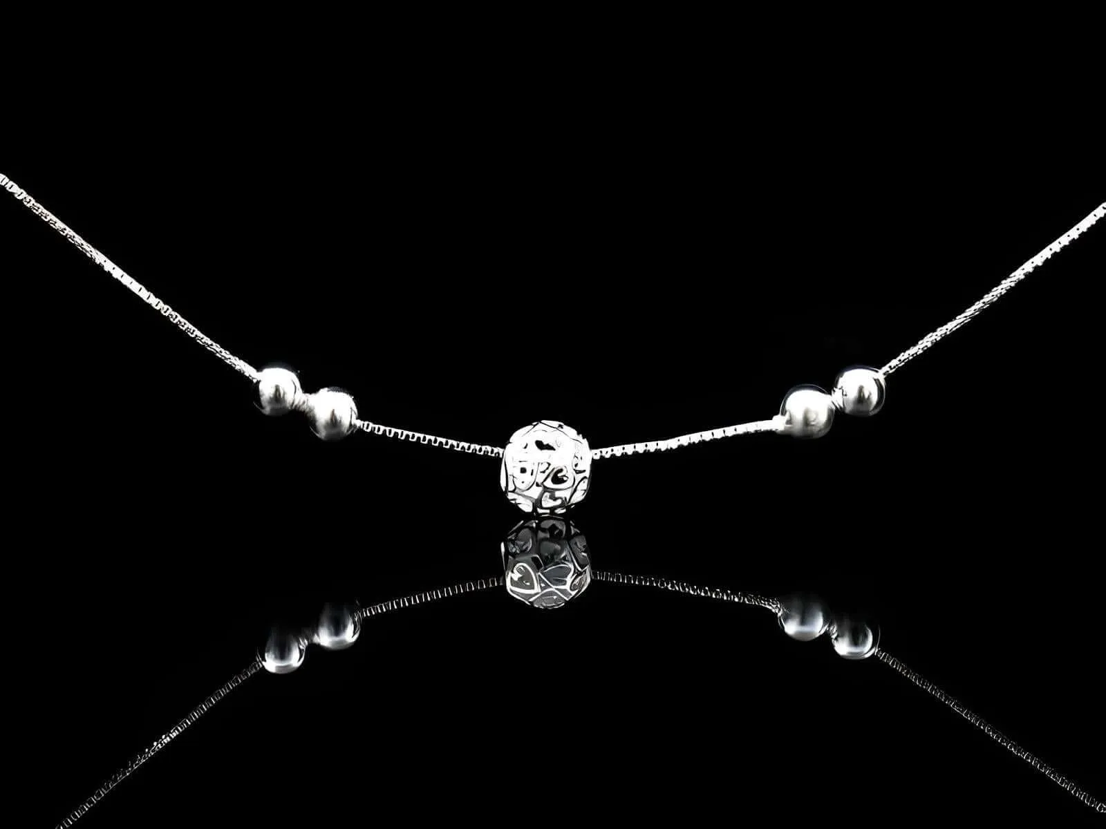 Women's Sterling Silver Anklet