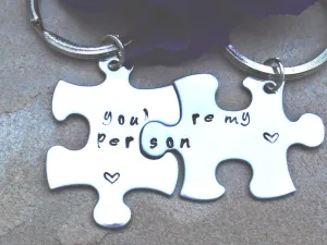 you're my person, Boyfriend Gift, you're my person keychain, Grey's anatomy, personalized key chains, couple keychain, gifts for couples